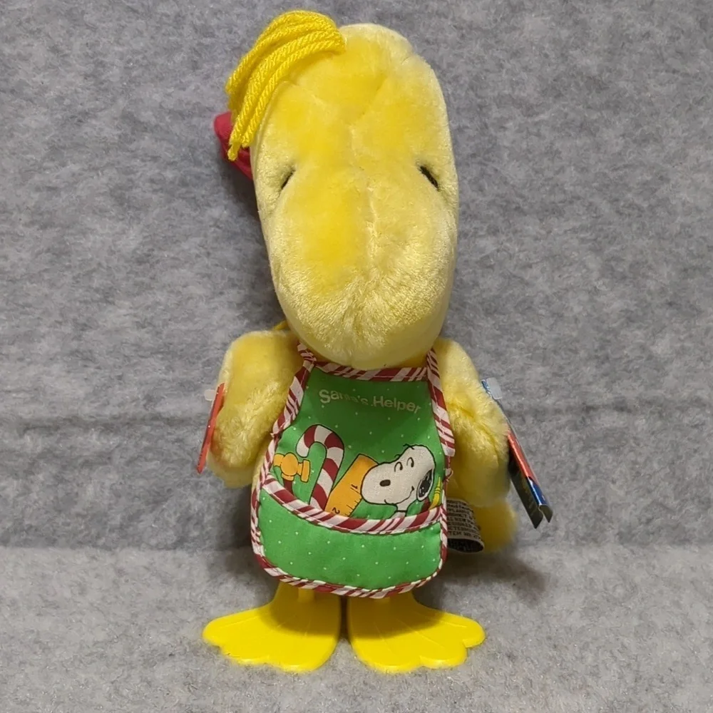Vintage 1972 Applause Christmas Plush Woodstock Elf Santa's Helper